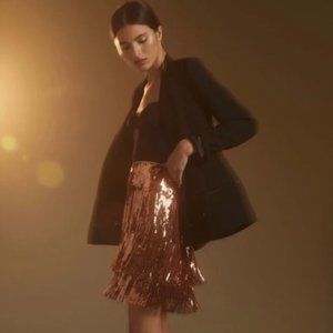 NEW! NWT Maeve Sequin Mini Skirt